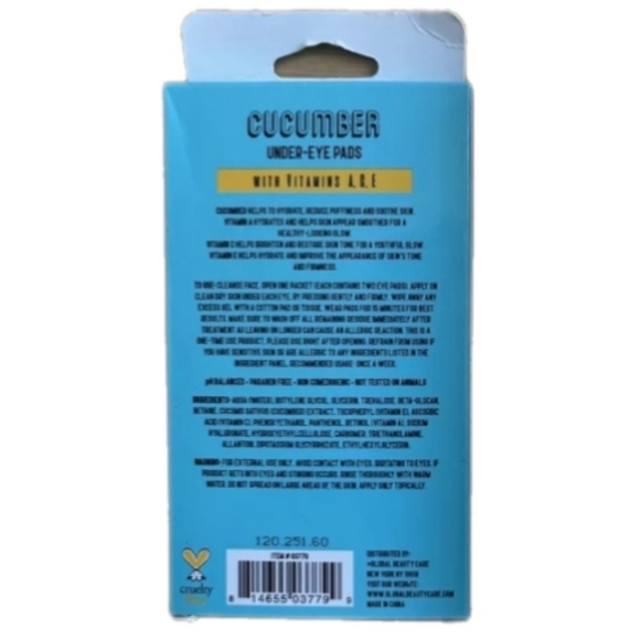 The Nobleman Cucumber Under-Eye Pads - Picture 2 of 4